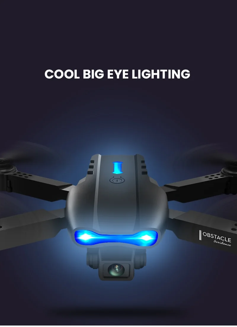 E99  Drone with 4K HD , Obstacle Avoidance, Foldable, Height Keep, Mini